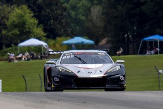 #50 Chevrolet Corvette Z06 GT3.R  of Ross Chouest, Chouest Povoledo Racing, GT America, SRO3, SRO America, Barber Motorsports Park, Leeds, AL, September 2025.
 | Brian Cleary/SRO