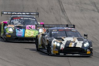 #2 Aston Martin VantageAMR GT3 EVO, of Jason Bell, Racers Edge Motorsports, GT America, SRO 3, SRO America, Barber Motorsports Park, Leeds, AL, September 2025.
 | Brian Cleary/SRO