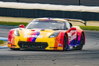 #70 Callaway Corvette Z06R GT3 of Mirco Schultis, MISHUMOTORS, GT America, SRO3, SRO America, Indianapolis Motor Speedway, Sonoma, CA, March 2025.
 | Brian Cleary/SRO