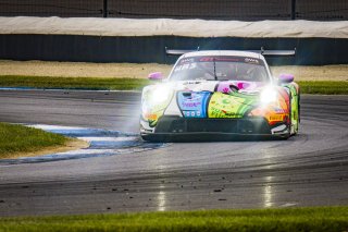 #32 Porsche 992 GT3-R of Kyle Washington, GMG Racing, GT America, SRO3, SRO America, Indianapolis Motor Speedway, Sonoma, CA, March 2025.
 | Brian Cleary/SRO