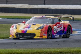 #70 Callaway Corvette Z06R GT3 of Mirco Schultis, MISHUMOTORS, GT America, SRO3, SRO America, Indianapolis Motor Speedway, Sonoma, CA, March 2025.
 | Brian Cleary/SRO