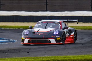 #19 Porsche 992 GT3R of Joel Cortes, Esses Racing, GT America, SRO3. SRO America, Indianapolis Motor Speedway, Sonoma, CA, March 2025.
 | Brian Cleary/SRO