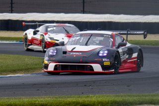 #19 Porsche 992 GT3R of Joel Cortes, Esses Racing, GT America, SRO3. SRO America, Indianapolis Motor Speedway, Sonoma, CA, March 2025.
 | Brian Cleary/SRO