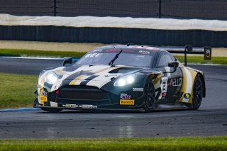 #2 Aston Martin VantageAMR GT3 EVO, of Jason Bell, Racers Edge Motorsports, GT America, SRO 3, SRO America, Indianapolis Motor Speedway, Sonoma, CA, March 2025.
 | Brian Cleary/SRO