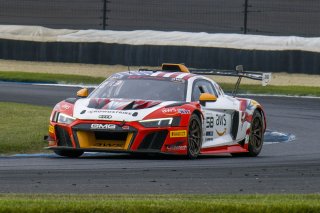 #56 Audi R8 LMS GT3 EVOII of Memo Gidley, SKI Autosports, GT America, SRO3, SRO America, Indianapolis Motor Speedway, Sonoma, CA, March 2025.
 | Brian Cleary/SRO