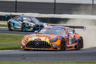 #75 Mercedes-AMG GT3 of Kenny Habul, 75 Express, GT America, SRO3, SRO America, Indianapolis Motor Speedway, Sonoma, CA, March 2025.
 | Brian Cleary/SRO