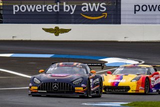 #04 Mercedes-AMG GT3 of  George Kurtz, Crowdstrike by Riley, GT America, SRO  3, SRO America, Indianapolis Motor Speedway, Sonoma, CA, March 2025.
 | Brian Cleary/SRO