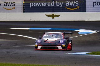 #19 Porsche 992 GT3R of Joel Cortes, Esses Racing, GT America, SRO3. SRO America, Indianapolis Motor Speedway, Sonoma, CA, March 2025.
 | Brian Cleary/SRO