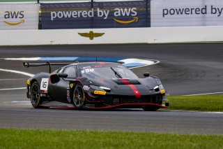 #16 Ferrari 296 GT3 of Rodin Younessi, AF Corse USA, GT America, SRO 3, SRO America, Indianapolis Motor Speedway, Sonoma, CA, March 2025.
 | Brian Cleary/SRO