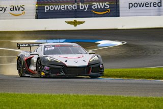 #50 Chevrolet Corvette Z06 GT3.R  of Ross Chouest, Chouest Povoledo Racing, GT America, SRO3, SRO America, Indianapolis Motor Speedway, Sonoma, CA, March 2025.
 | Brian Cleary/SRO