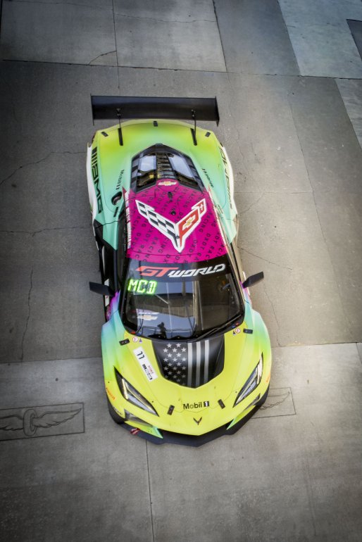#11 Chevrolet Corvette Z06 GT3.R  of Blake McDonald, DXDT Racing, GT America, SRO3, SRO America, Indianapolis Motor Speedway, Sonoma, CA, March 2025.
 | Brian Cleary/SRO