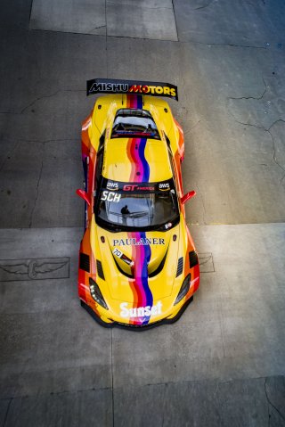 #70 Callaway Corvette Z06R GT3 of Mirco Schultis, MISHUMOTORS, GT America, SRO3, SRO America, Indianapolis Motor Speedway, Sonoma, CA, March 2025.
 | Brian Cleary/SRO