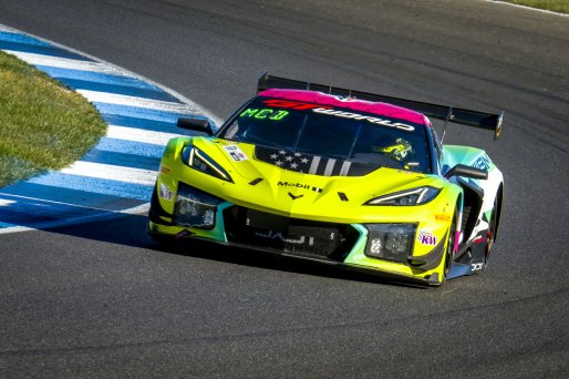 #11 Chevrolet Corvette Z06 GT3.R  of Blake McDonald, DXDT Racing, GT America, SRO3, SRO America, Indianapolis Motor Speedway, Sonoma, CA, March 2025.
 | Brian Cleary/SRO