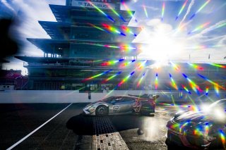 #62 Lamborghini Huracan Super Trofeo of Evan King, Flying Lizard Motorsports, GT Amemrica, SRO3, SRO America, Indianapolis Motor Speedway, Sonoma, CA, March 2025.
 | Brian Cleary/SRO