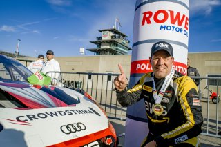 #58 Audi R8 LMS GT2 of CJ Moses, GMG Racing, GT America, SRO 2, SRO America, Indianapolis Motor Speedway, Sonoma, CA, March 2025.
 | Brian Cleary/SRO