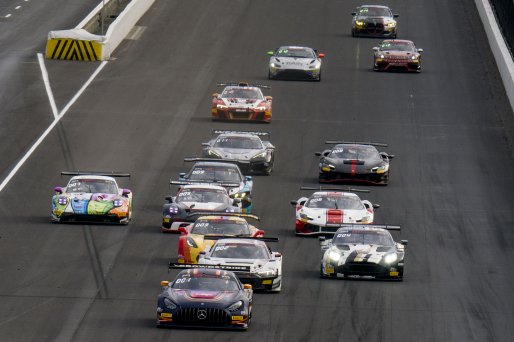#04 Mercedes-AMG GT3 of  George Kurtz, Crowdstrike by Riley, GT America, SRO  3, SRO America, Indianapolis Motor Speedway, Sonoma, CA, March 2025.
 | Brian Cleary/SRO