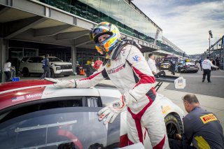#56 Audi R8 LMS GT3 EVOII of Memo Gidley, SKI Autosports, GT America, SRO3, SRO America, Indianapolis Motor Speedway, Sonoma, CA, March 2025.
 | Brian Cleary/SRO