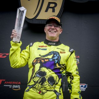 #007 Aston Martin Vantage AMR GT4 of Mike Johnson, Archangel Motorsports with Pro-Sport Competition, GT America, GT4, SRO America, Indianapolis Motor Speedway, Sonoma, CA, March 2025.
 | Brian Cleary/SRO