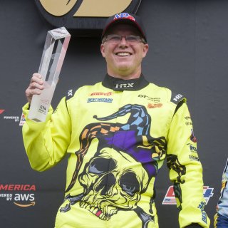 #007 Aston Martin Vantage AMR GT4 of Mike Johnson, Archangel Motorsports with Pro-Sport Competition, GT America, GT4, SRO America, Indianapolis Motor Speedway, Sonoma, CA, March 2025.
 | Brian Cleary/SRO