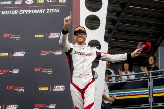 #56 Audi R8 LMS GT3 EVOII of Memo Gidley, SKI Autosports, GT America, SRO3, SRO America, Indianapolis Motor Speedway, Sonoma, CA, March 2025.
 | Brian Cleary/SRO