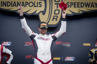 #56 Audi R8 LMS GT3 EVOII of Memo Gidley, SKI Autosports, GT America, SRO3, SRO America, Indianapolis Motor Speedway, Sonoma, CA, March 2025.
 | Brian Cleary/SRO