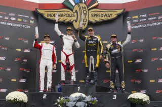 #56 Audi R8 LMS GT3 EVOII of Memo Gidley, SKI Autosports, GT America, SRO3, SRO America, Indianapolis Motor Speedway, Sonoma, CA, March 2025.
 | Brian Cleary/SRO