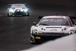 #56 Audi R8 LMS GT3 EVOII of Memo Gidley, SKI Autosports, GT America, SRO3, SRO America, Indianapolis Motor Speedway, Sonoma, CA, March 2025.
 | Brian Cleary/SRO