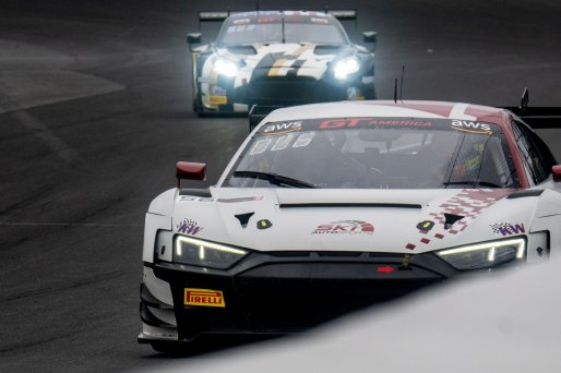 #56 Audi R8 LMS GT3 EVOII of Memo Gidley, SKI Autosports, GT America, SRO3, SRO America, Indianapolis Motor Speedway, Sonoma, CA, March 2025.
 | Brian Cleary/SRO