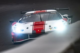 #004 Ferrari 296 GT3 of Tony Davis, HP-TECH Motorsport, GT America, SRO3, SRO America, Indianapolis Motor Speedway, Sonoma, CA, March 2025.
 | Brian Cleary/SRO