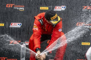 #50 Chevrolet Corvette Z06 GT3.R  of Ross Chouest, Chouest Povoledo Racing, GT America, SRO3, SRO America, Indianapolis Motor Speedway, Sonoma, CA, March 2025.
 | Brian Cleary/SRO