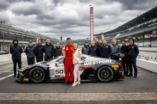#50 Chevrolet Corvette Z06 GT3.R  of Ross Chouest, Chouest Povoledo Racing, GT America, SRO3, SRO America, Indianapolis Motor Speedway, Sonoma, CA, March 2025.
 | Brian Cleary/SRO