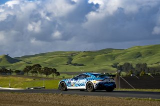 #39 Aston Martin Vantage AMR GT4 of Max Hewitt, van den Steur Racing, GT America, GT4, SRO America, Sonoma Raceway, Sonoma, CA, March 2025.
 | Brian Cleary/SRO