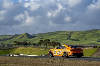 #69 Toyota Gazoo Racing GR Supra GT4 EVO2 of Anthony McIntosh, JTR Motorsports Enginring, GT America, GT4, SRO America, Sonoma Raceway, Sonoma, CA, March 2025.
 | Brian Cleary/SRO