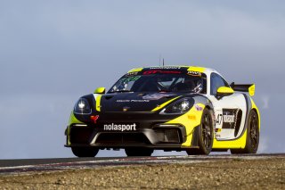 #47 Porsche 718 Cayman GT4 RS Clubsport of Matt Travis, NOLASPORT, GT America, GT4, SRO America, Sonoma Raceway, Sonoma, CA, March 2025.
 | Brian Cleary/SRO