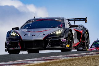 #50 Chevrolet Corvette Z06 GT3.R  of Ross Chouest, Chouest Povoledo Racing, GT America, SRO3, SRO America, Sonoma Raceway, Sonoma, CA, March 2025.
 | Brian Cleary/SRO