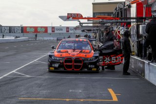 #80  BMW M4 GT4 (G82) EVO of Elias Sabo, Flying Lizards Motorsports, GT America, SRO3, SRO America, Sonoma Raceway, Sonoma, CA, March 2025.
 | Brian Cleary/SRO
