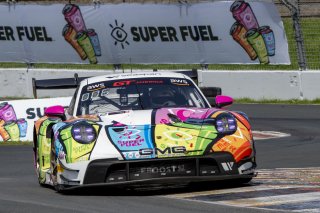 #32 Porsche 992 GT3-R of Kyle Washington, GMG Racing, GT America, SRO3, SRO America, Sonoma Raceway, Sonoma, CA, March 2025.
 | Brian Cleary/SRO