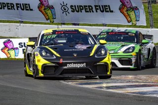 #47 Porsche 718 Cayman GT4 RS Clubsport of Matt Travis, NOLASPORT, GT America, GT4, SRO America, Sonoma Raceway, Sonoma, CA, March 2025.
 | Brian Cleary/SRO