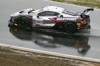 #50 Chevrolet Corvette Z06 GT3.R  of Ross Chouest, Chouest Povoledo Racing, GT America, SRO3, SRO America, Sonoma Raceway, Sonoma, CA, March 2025.
 | Brian Cleary/SRO