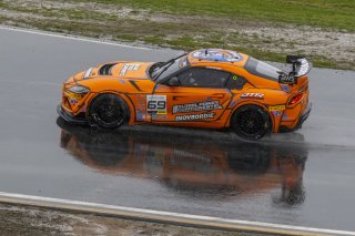 #69 Toyota Gazoo Racing GR Supra GT4 EVO2 of Anthony McIntosh, JTR Motorsports Enginring, GT America, GT4, SRO America, Sonoma Raceway, Sonoma, CA, March 2025.
 | Brian Cleary/SRO