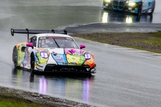 #32 Porsche 992 GT3-R of Kyle Washington, GMG Racing, GT America, SRO3, SRO America, Sonoma Raceway, Sonoma, CA, March 2025.
 | Brian Cleary/SRO