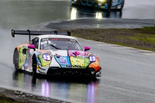 #32 Porsche 992 GT3-R of Kyle Washington, GMG Racing, GT America, SRO3, SRO America, Sonoma Raceway, Sonoma, CA, March 2025.
 | Brian Cleary/SRO