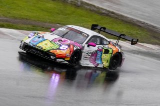 #32 Porsche 992 GT3-R of Kyle Washington, GMG Racing, GT America, SRO3, SRO America, Sonoma Raceway, Sonoma, CA, March 2025.
 | Brian Cleary/SRO