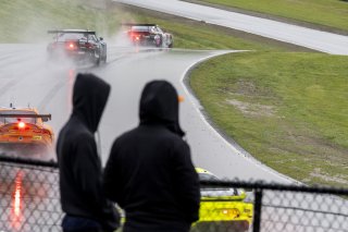 #32 Porsche 992 GT3-R of Kyle Washington, GMG Racing, GT America, SRO3, SRO America, Sonoma Raceway, Sonoma, CA, March 2025.
 | Brian Cleary/SRO
