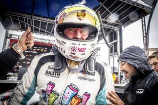 #32 Porsche 992 GT3-R of Kyle Washington, GMG Racing, GT America, SRO3, SRO America, Sonoma Raceway, Sonoma, CA, March 2025.
 | Brian Cleary/SRO