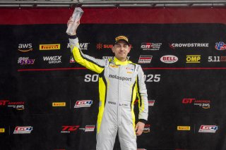 #47 Porsche 718 Cayman GT4 RS Clubsport of Matt Travis, NOLASPORT, GT America, GT4, SRO America, Sonoma Raceway, Sonoma, CA, March 2025.
 | Brian Cleary/SRO