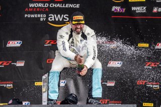 #32 Porsche 992 GT3-R of Kyle Washington, GMG Racing, GT America, SRO3, SRO America, Sonoma Raceway, Sonoma, CA, March 2025.
 | Brian Cleary/SRO