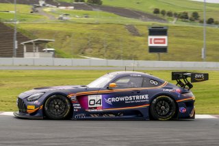 #04 Mercedes-AMG GT3 of  George Kurtz, Crowdstrike by Riley, GT America, SRO  3, SRO America, Sonoma Raceway, Sonoma, CA, March 2025.
 | Brian Cleary/SRO