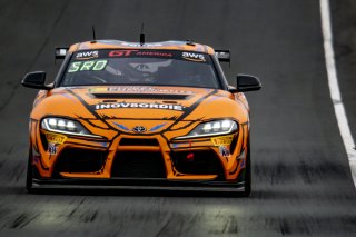 #69 Toyota Gazoo Racing GR Supra GT4 EVO2 of Anthony McIntosh, JTR Motorsports Enginring, GT America, GT4, SRO America, Sonoma Raceway, Sonoma, CA, March 2025.
 | Brian Cleary/SRO