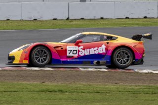#70 Callaway Corvette Z06R GT3 of Mirco Schultis, MISHUMOTORS, GT America, SRO3, SRO America, Sonoma Raceway, Sonoma, CA, March 2025.
 | Brian Cleary/SRO